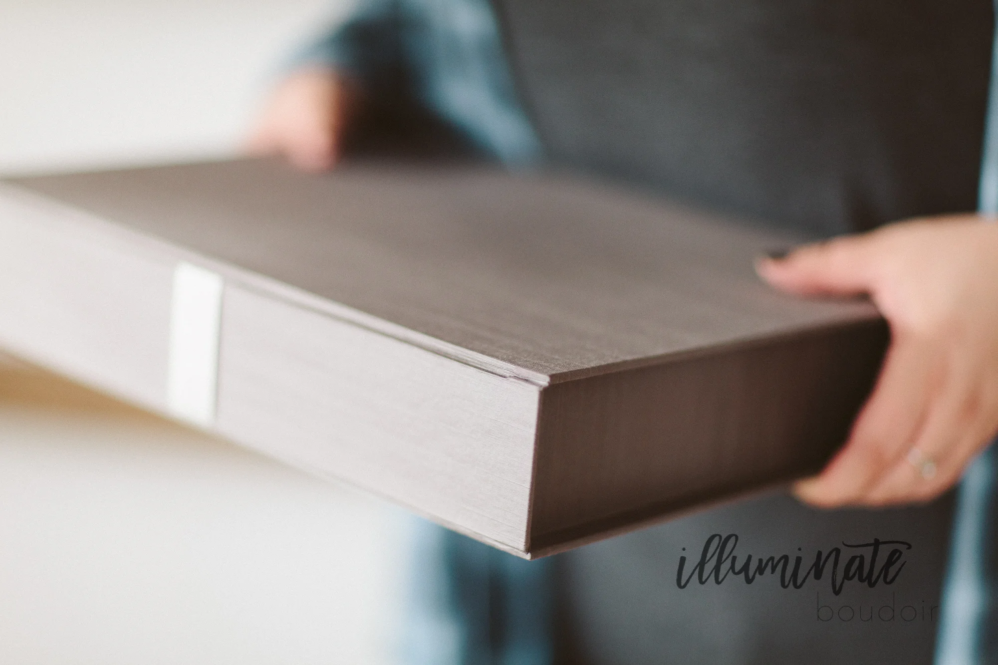 What to do with boudoir pictures: a silk box