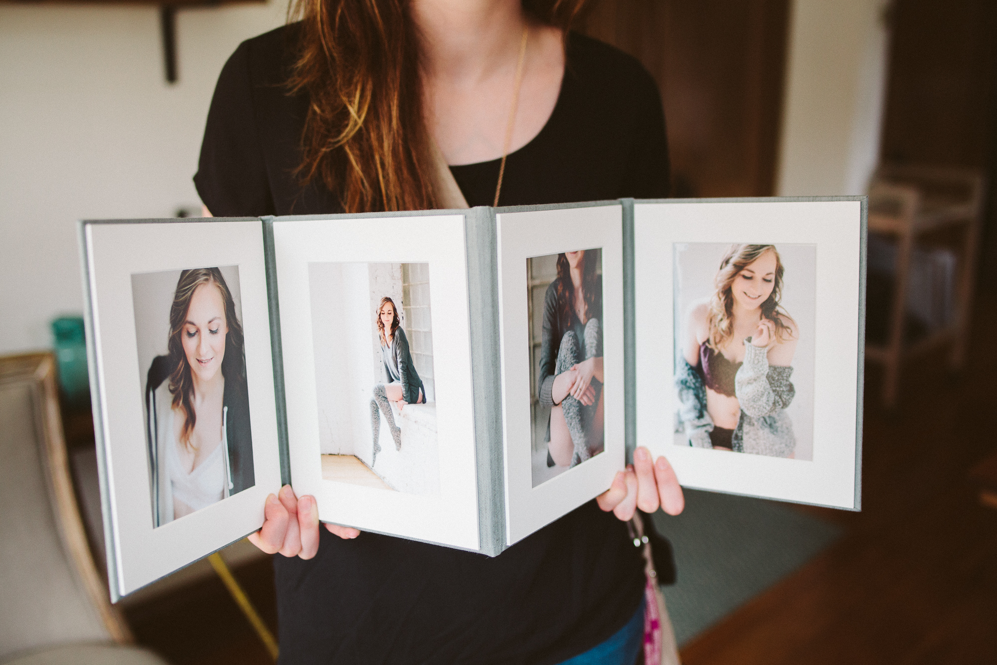 What to do with boudoir portraits? A wedding gift for your fiance!&nbsp;
