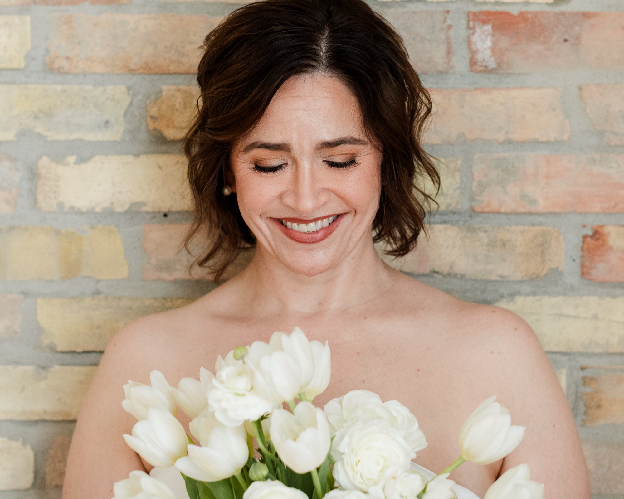 A powerful boudoir session with M 