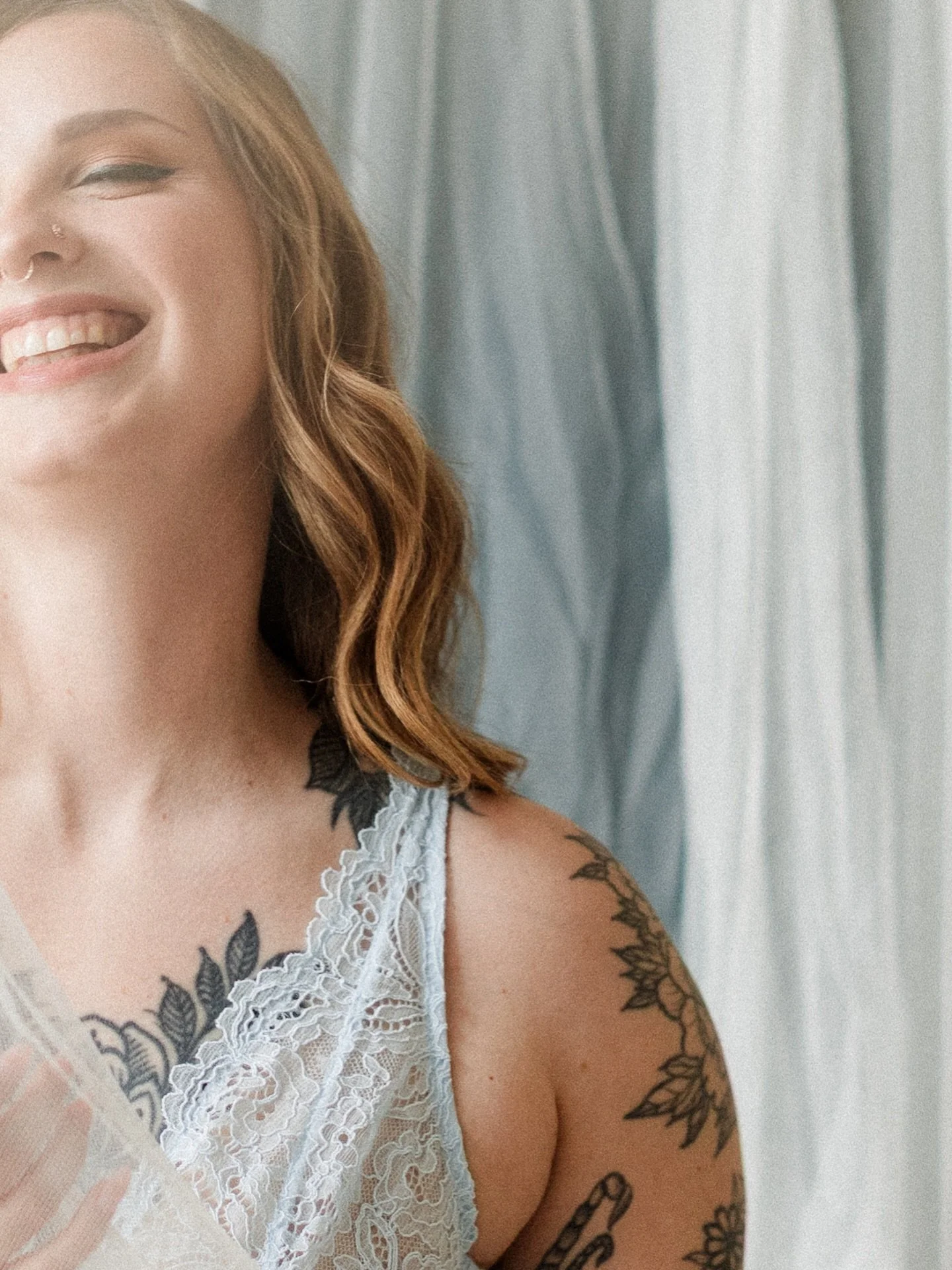 &ldquo;Any residual nerves or insecurity melt away in Alyssa's presence - warm, friendly, and welcoming. She puts so much effort into curating the boudoir experience and every detail is taken care of--with your input. I've left each session with a sm