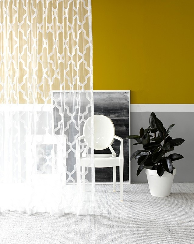 Kirsten Ford Design Blog Window Dressing, Patterned Sheer Curtains Nz