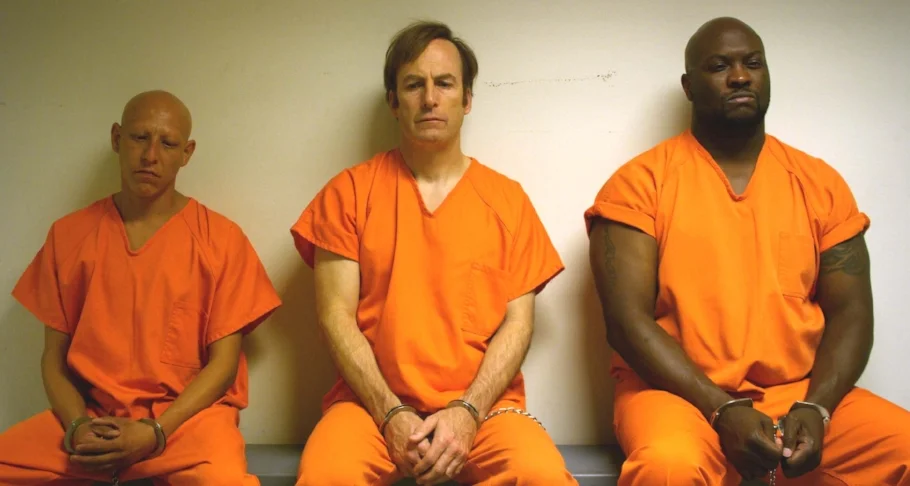 Emmy's on the left, Throne's on the right. (courtesy AMC)