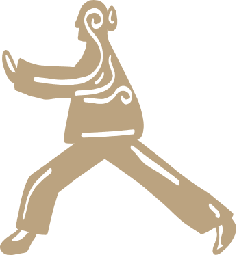 A stylized illustration of a dragon or serpent with an elongated body, a curled tail, and a head with swirls for eyes.