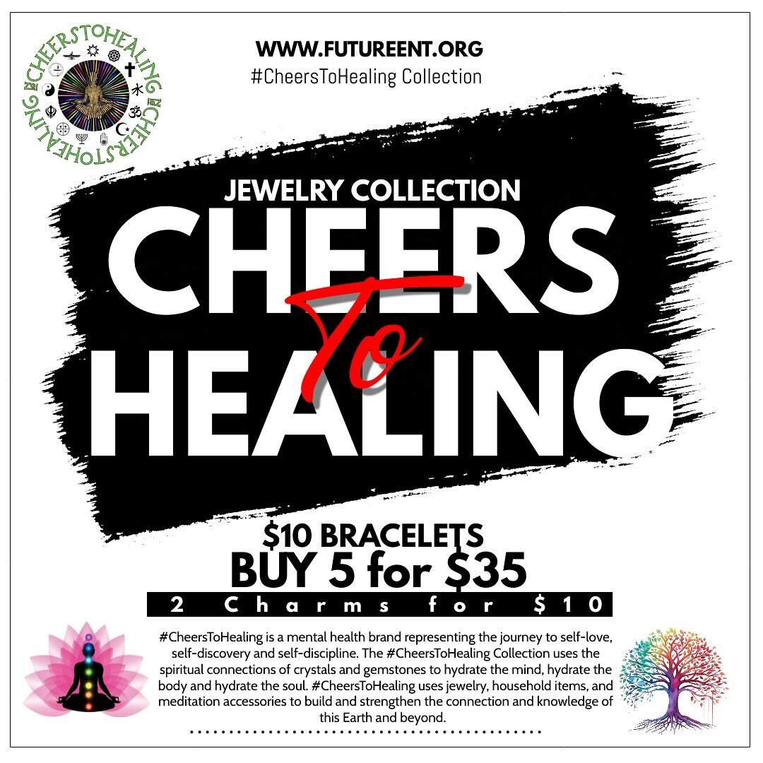 #CheersToHealing is a mental health brand that I created to represent the journey and process of true healing. ❤️&zwj;🩹 I am grateful for the power of meditation and what it has done for my health overall. 

At a very young age, I had a very strong 