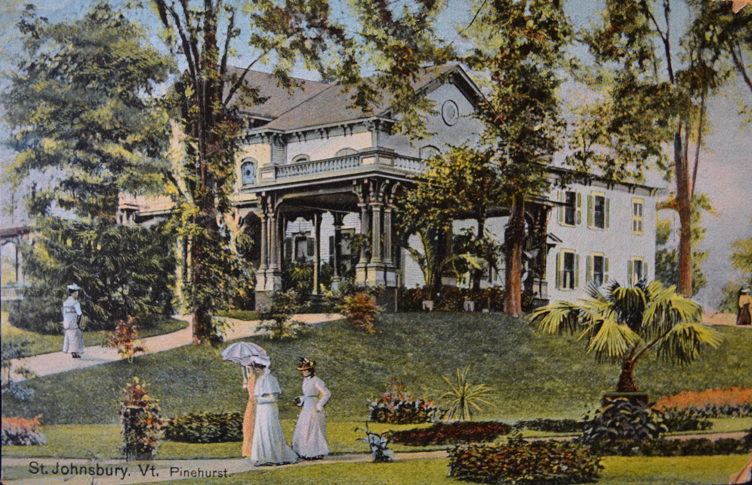 (Pinehurst. Image. George Heon collection. St. Johnsbury Athenaeum, St. Johnsbury, VT.)