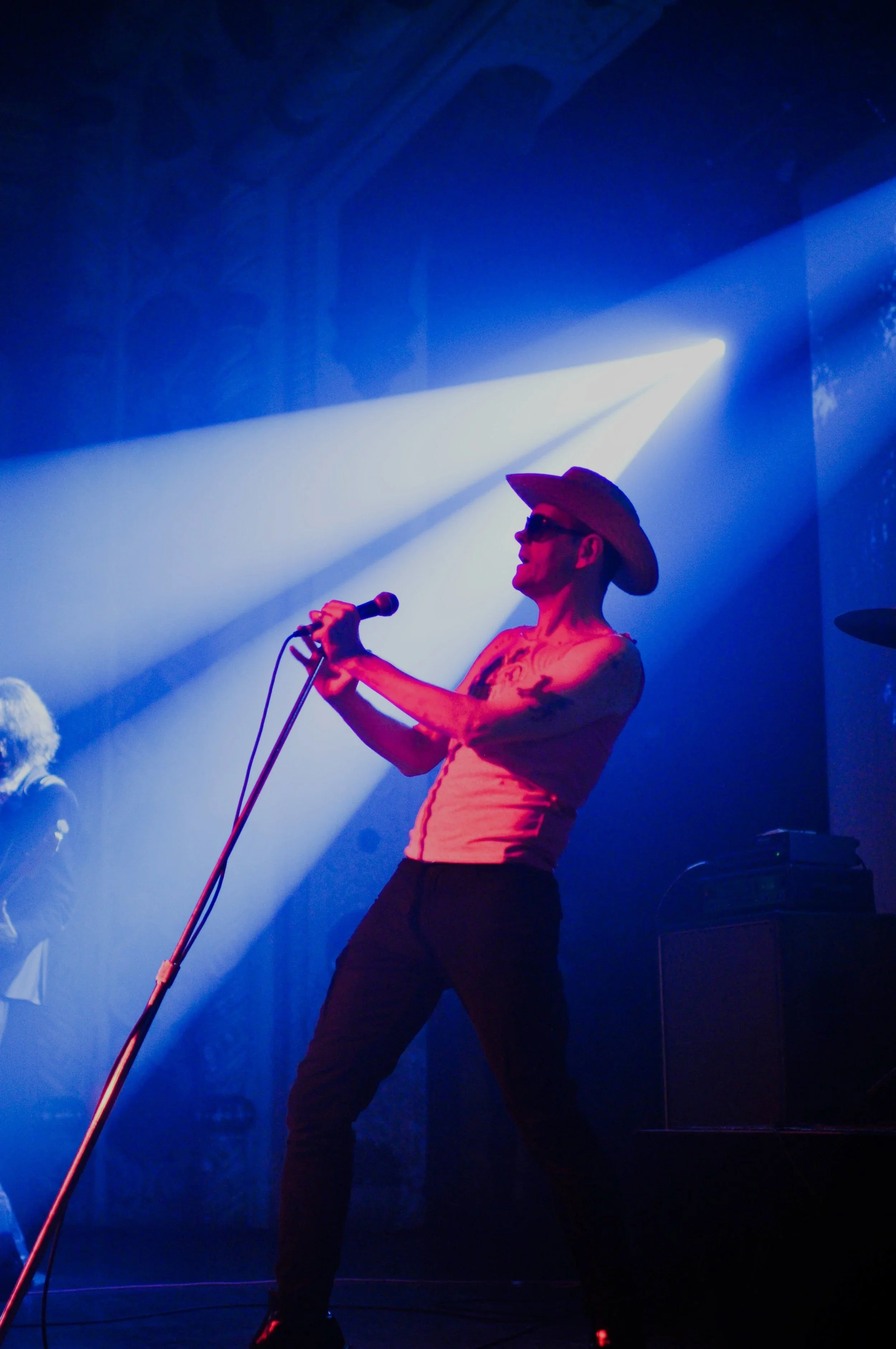 Chris Connelly, vocalist of the Revolting Cocks