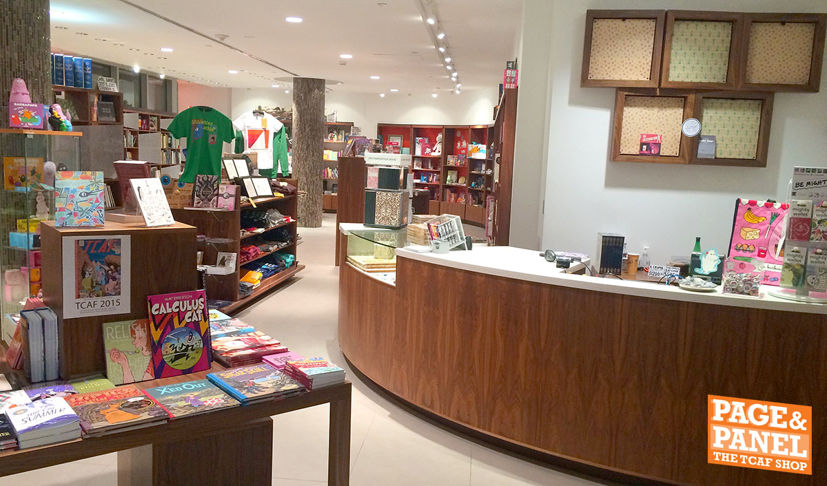 Page & Panel: The TCAF Shop