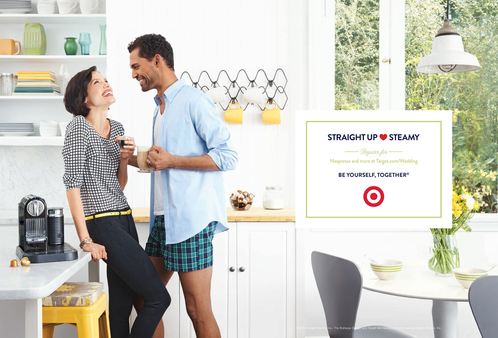Be Yourself, Together with A Target Wedding Registry