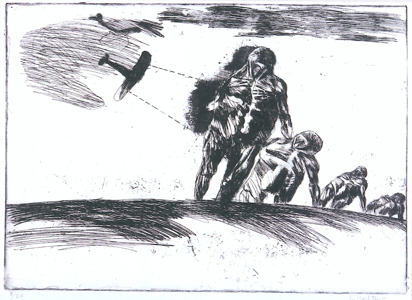 Gerhard Nordström, The Attack (1965).