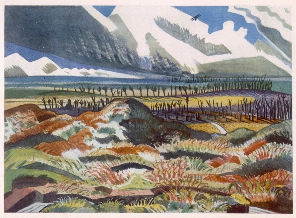 Paul Nash, Ruined Country (1917).