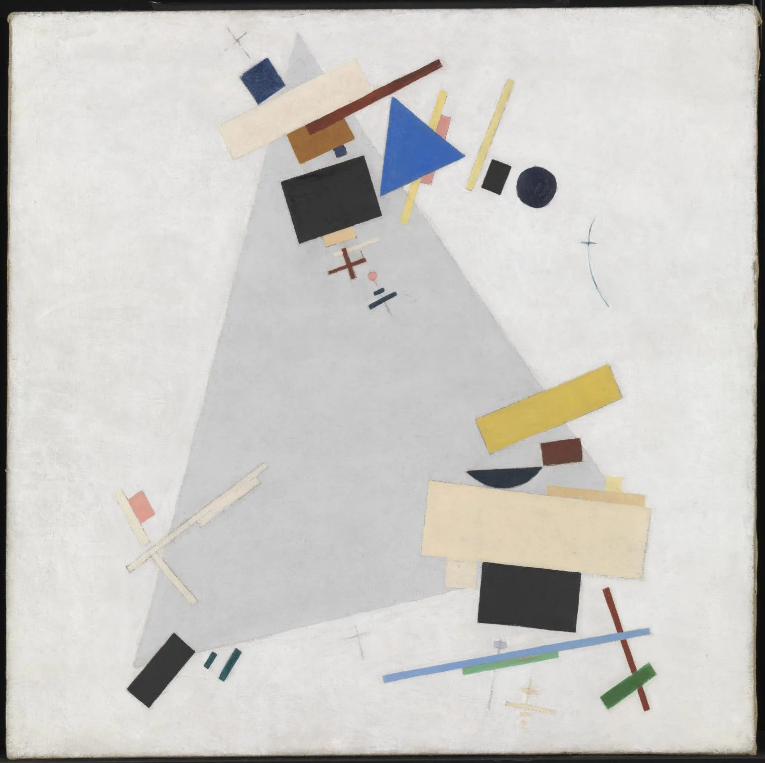 Kasimir Malevich, Dynamic Suprematism (1915 or 1916).