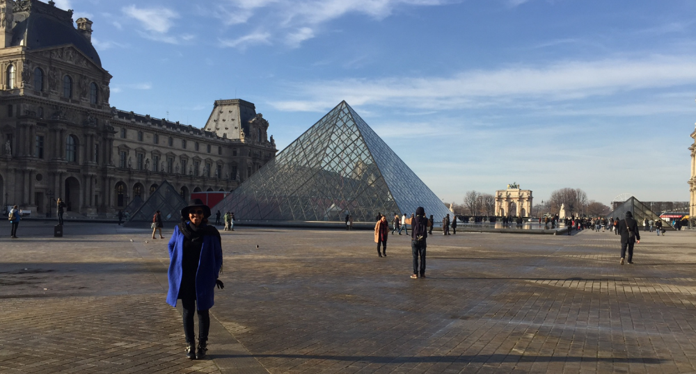 December 2014: I used my flight benefits to go to Paris, France Photo by Corey Price