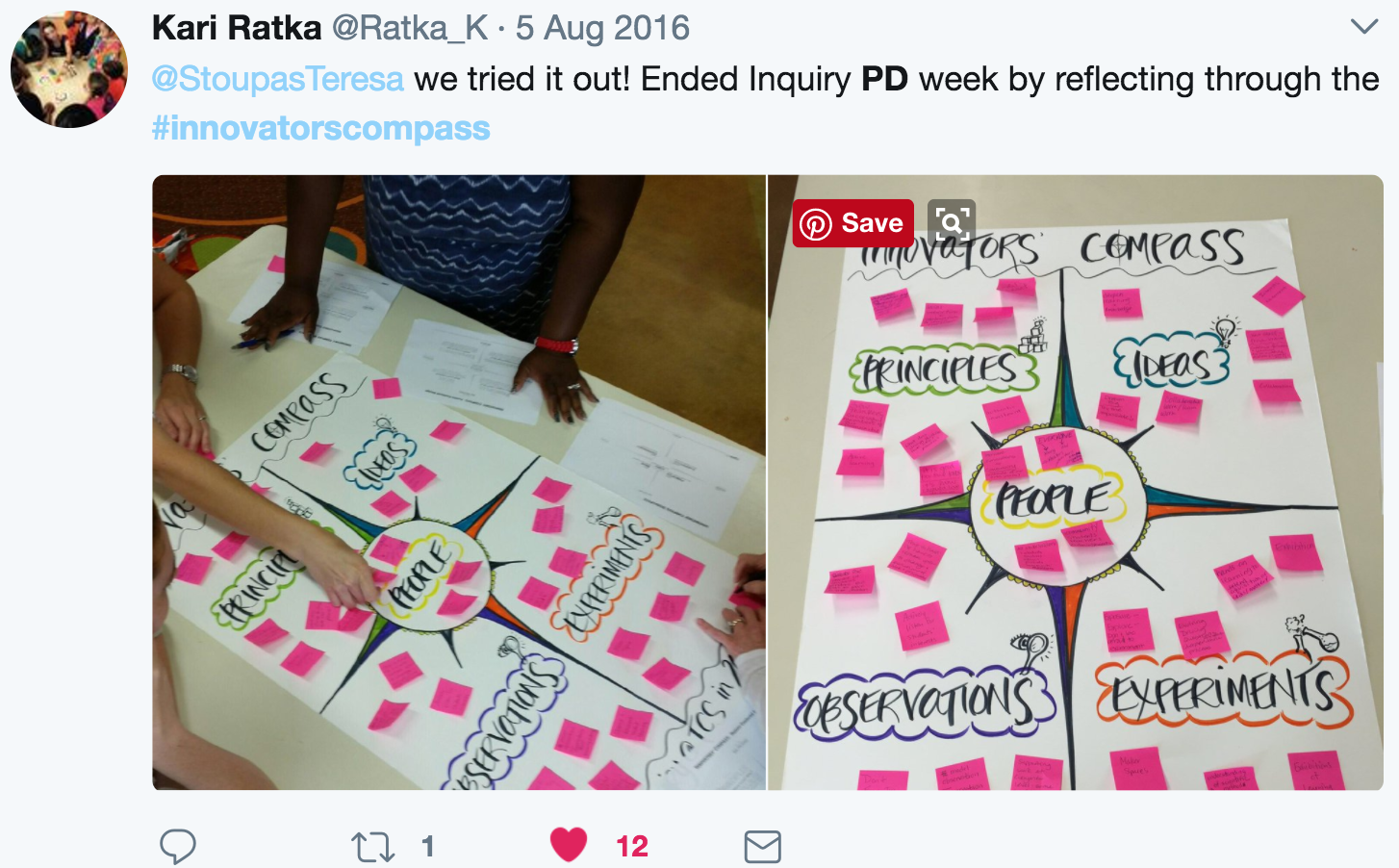 Active reflection ("reflaction") on experiences