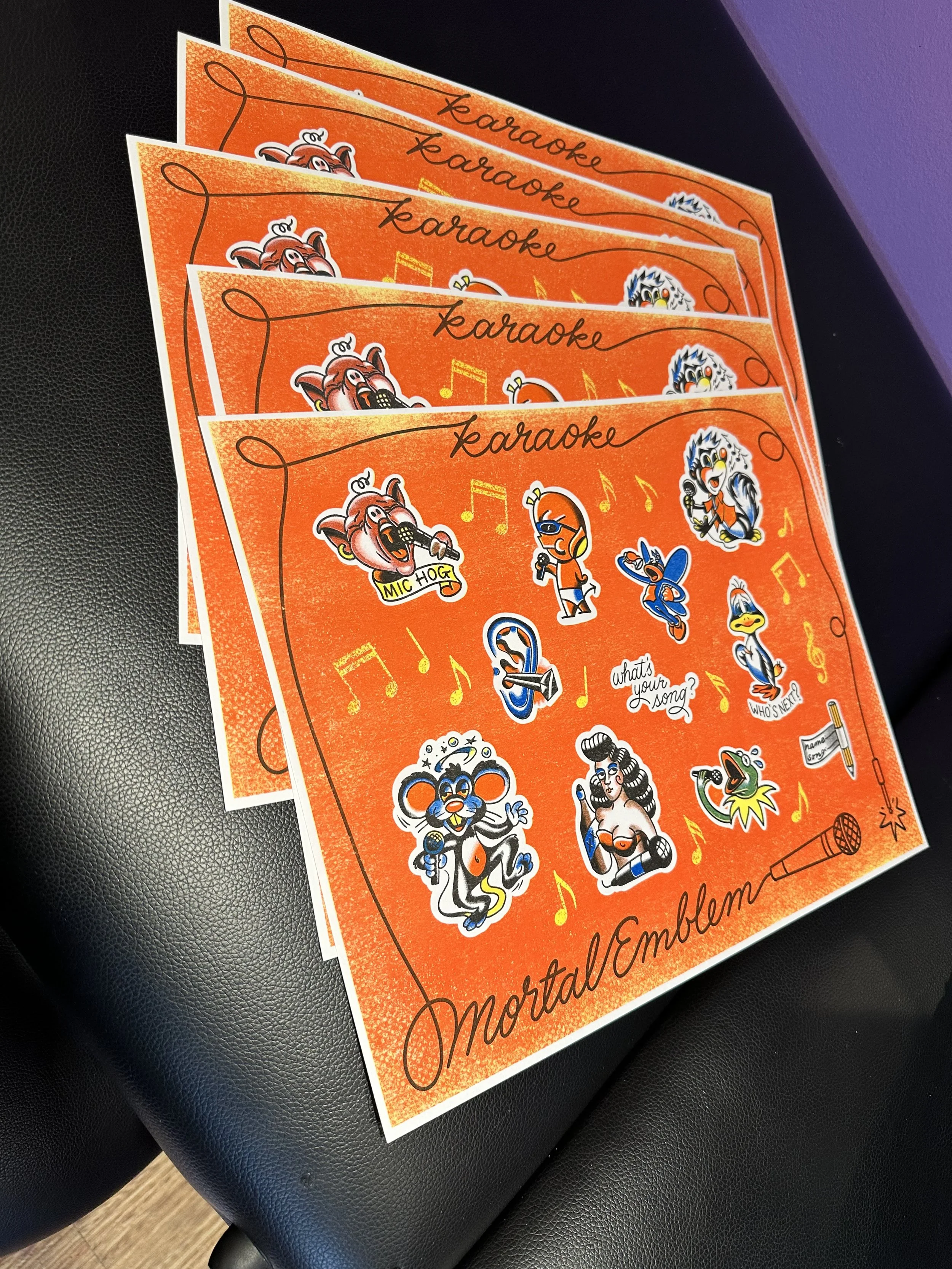 Karaoke Flash Day Print