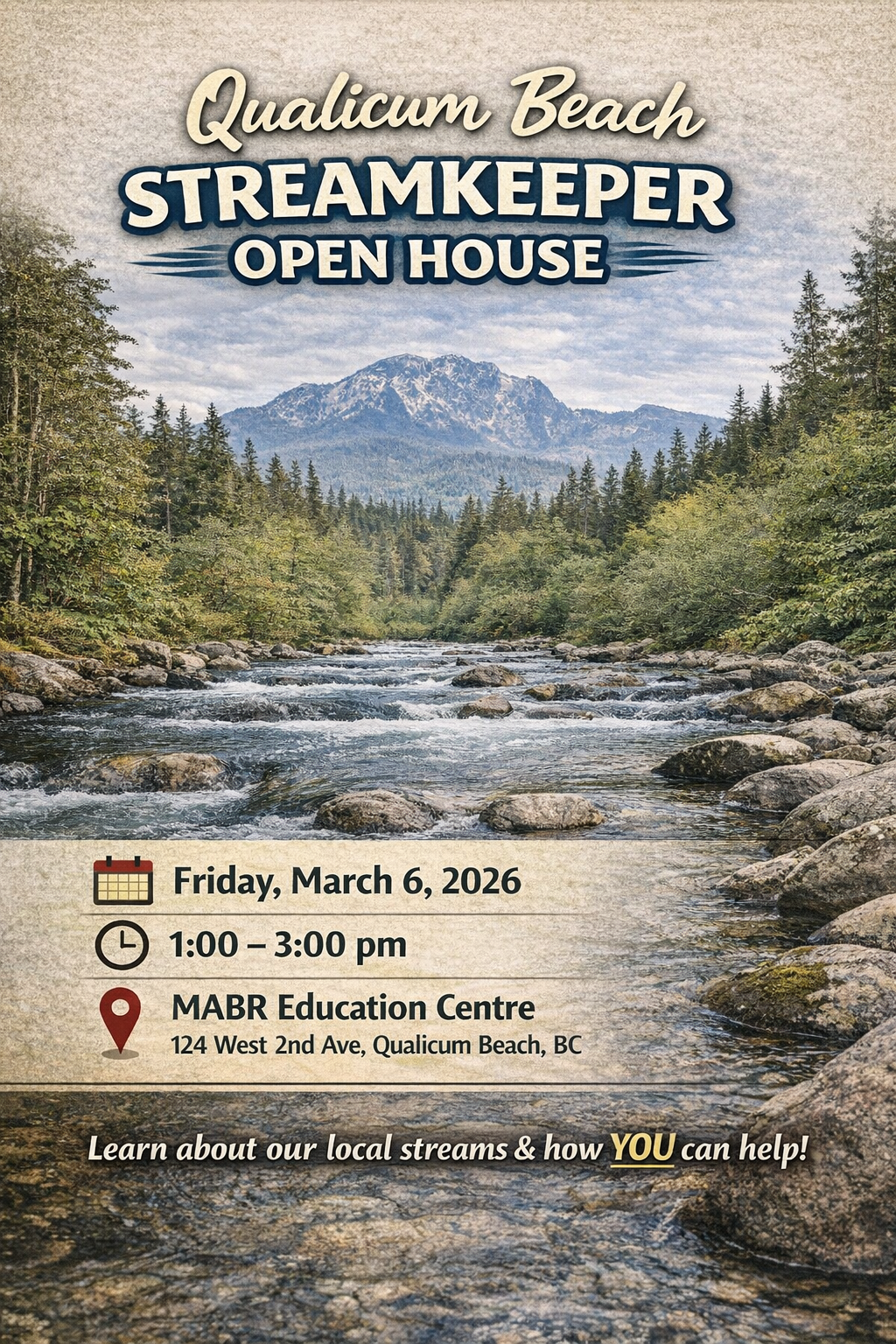 Qualicum Beach Streamkeeper Open House
