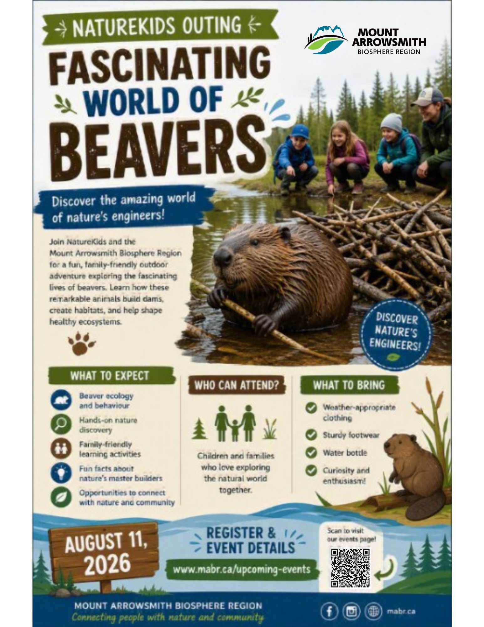 NatureKids Outing - Fascinating World of Beavers