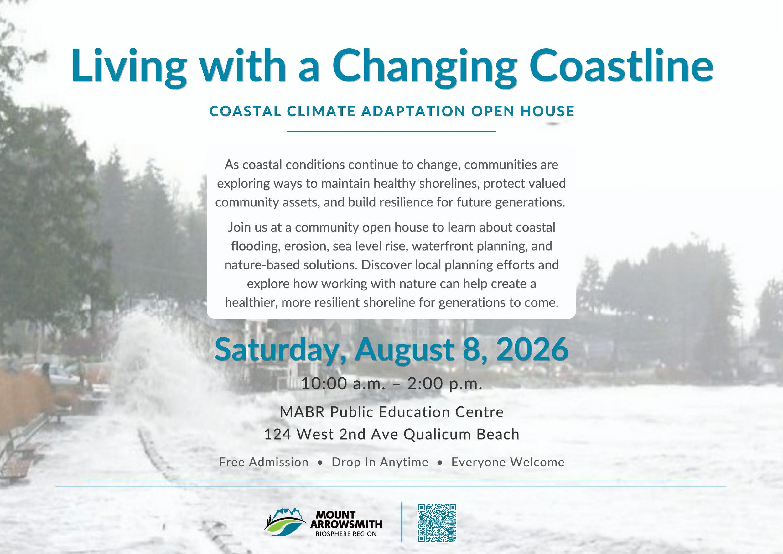 Living with a Changing Coastline - Coastal Climate Adaptation Open House 