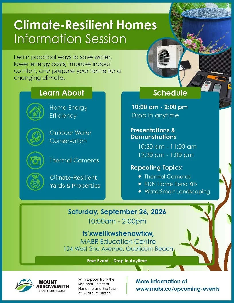 Climate Resilient Homes Information Session