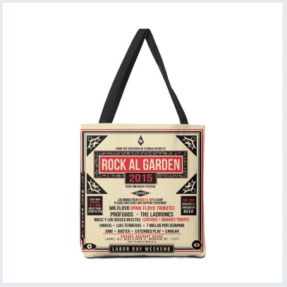 Commemorative Vinyl Tote Bag , Rock Al Garden 15 ( 3 sizes ) starting at $18 BUY