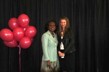 Anita Hill and Alicia in 2011