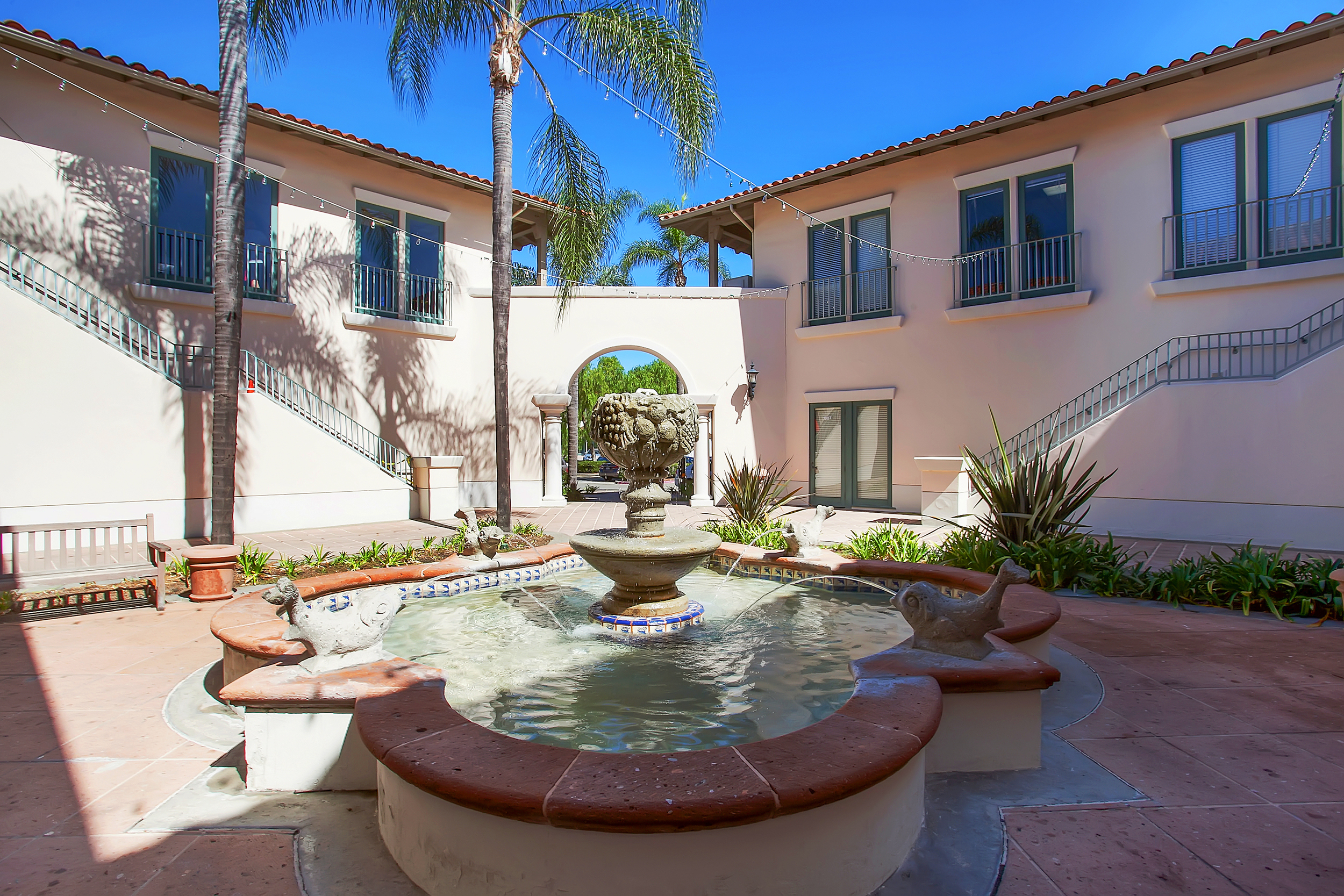 The Capistrano Business Center One and Two Outdoor Courtyard