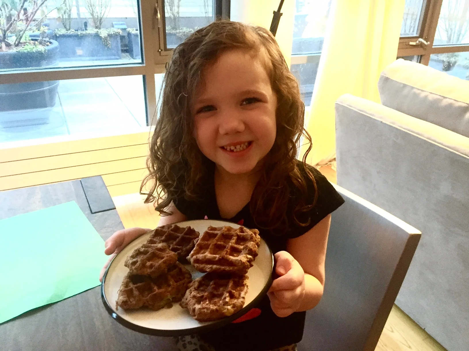  Gluten Free Coco-Nana Waffles