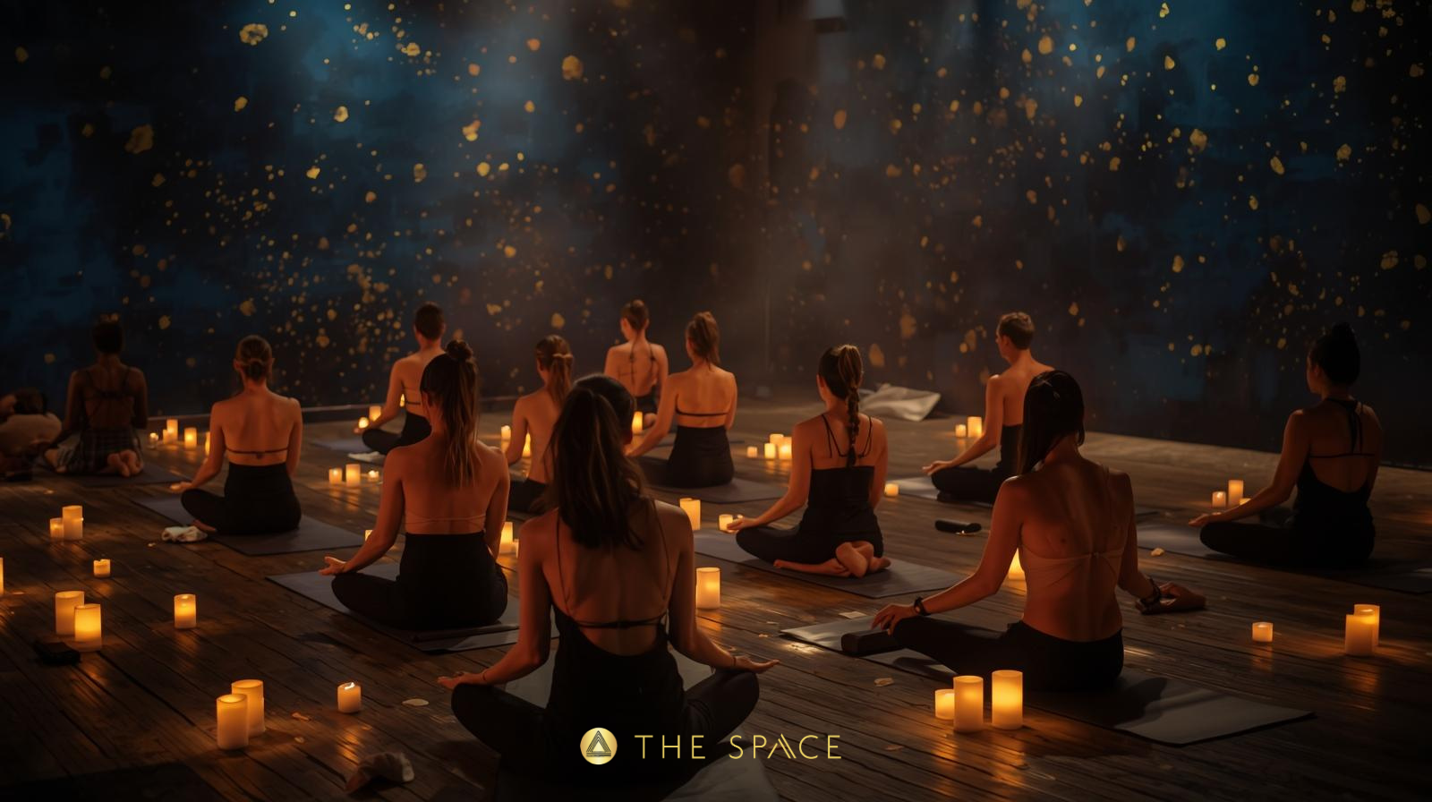 New Years Day Candlelit Hot Vinyasa &amp; Sound Bath Savasana