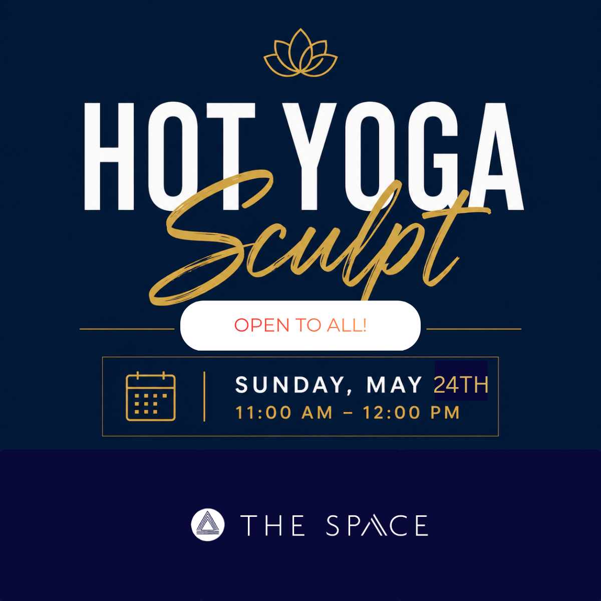 Hot Yoga Sculpt - OPEN TO EVERYONE!