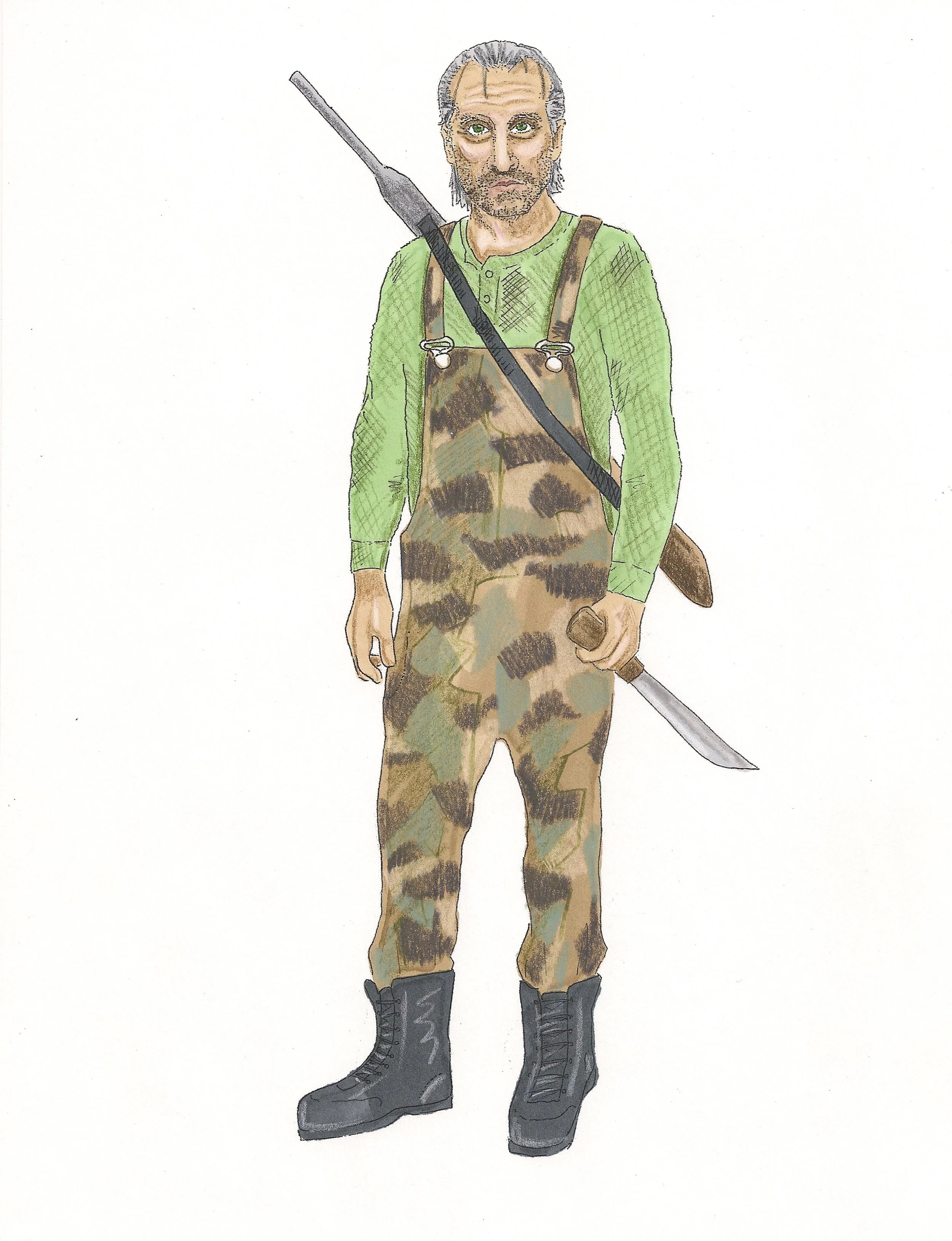 John Gaines Concept Sketch