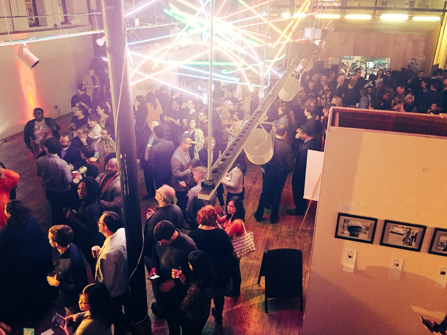 I was hovering above a crowd of 200 people at City Bureau’s Soap Box Ball when I read the news about DNAinfo Chicago.