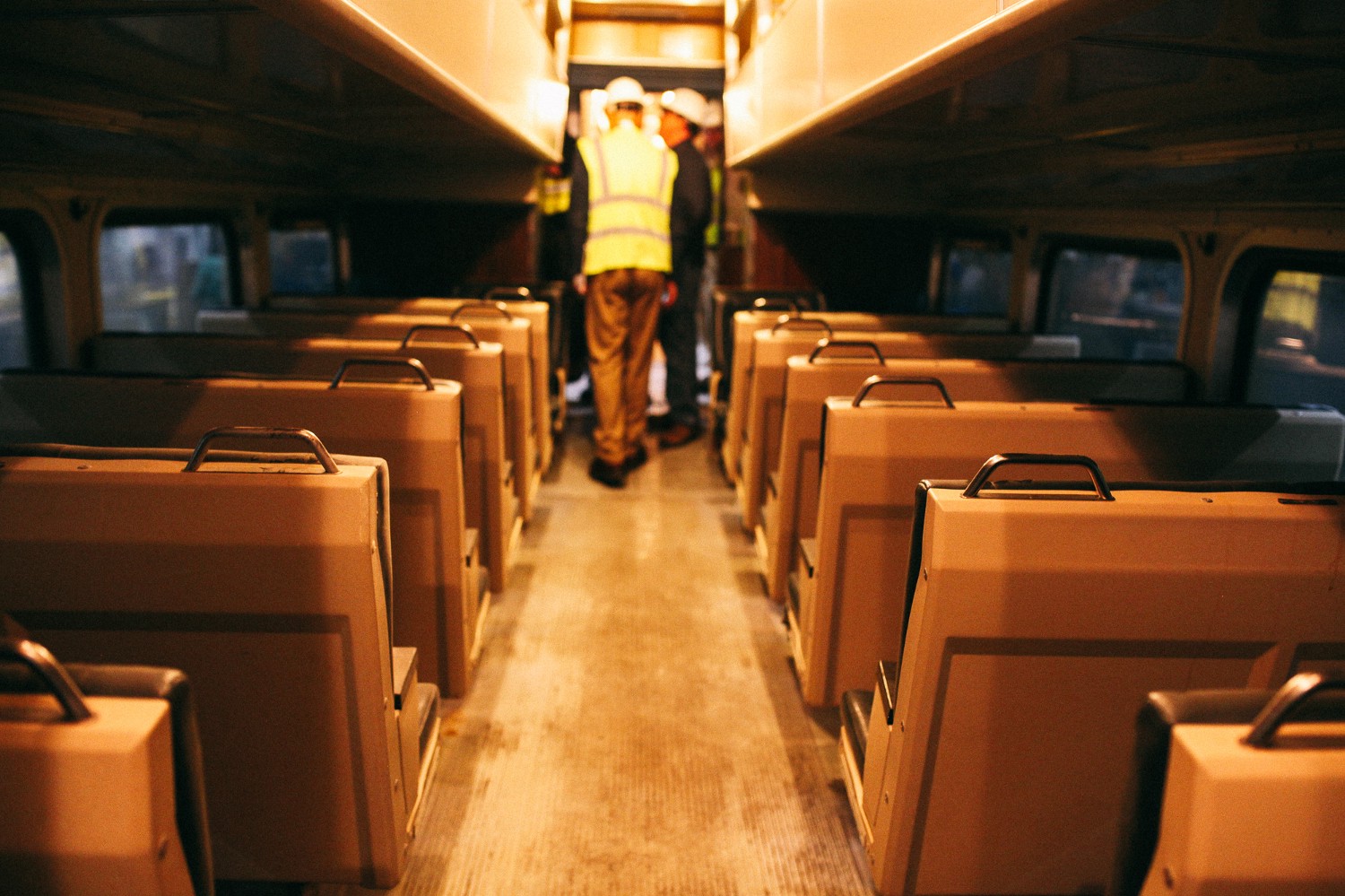 The passenger car of an older High Liner.