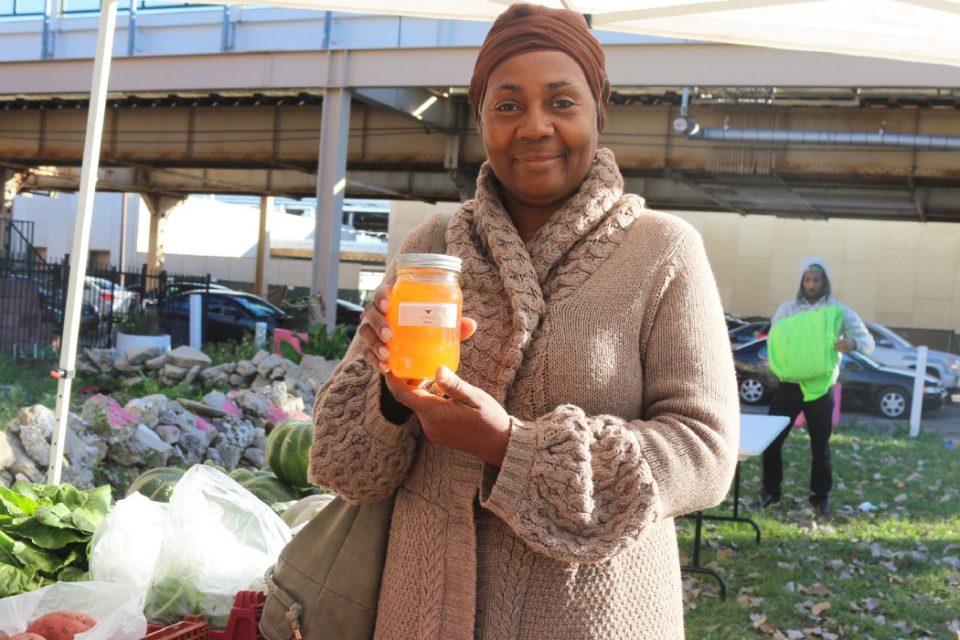 Maywood resident Willie Shears at the Garfield Park Neighborhood Market