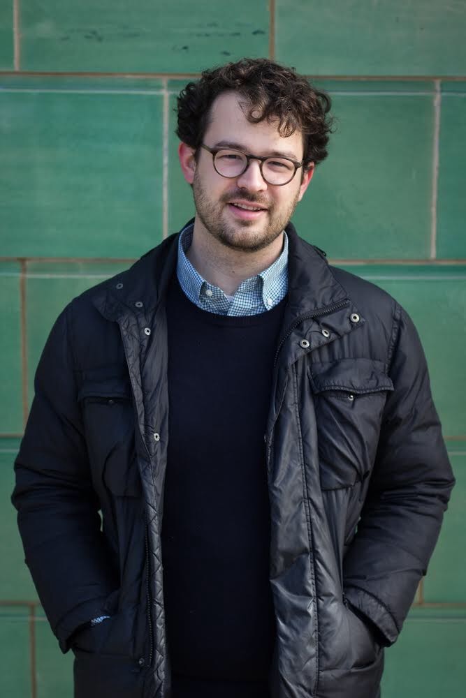 Local author and public transit enthusiast Daniel Kay Hertz will also be curating November’s Public Newsrooms.