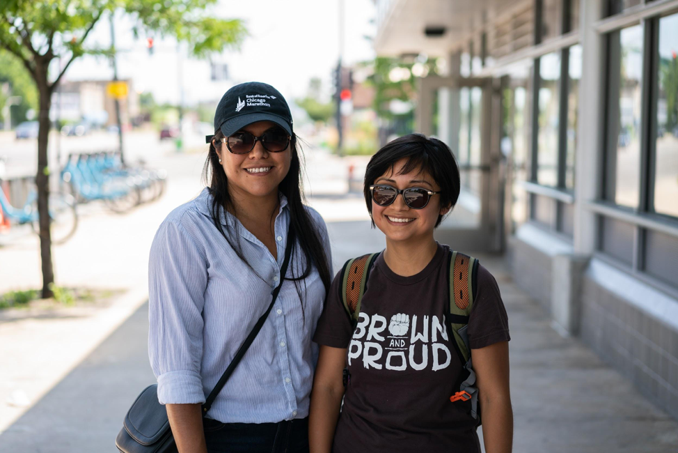 Fanny Diego, at right, pictured with friend Yadira Montoya. (Photo: Max Herman)