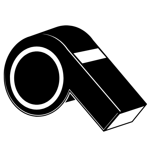 a graphic image of a whistle