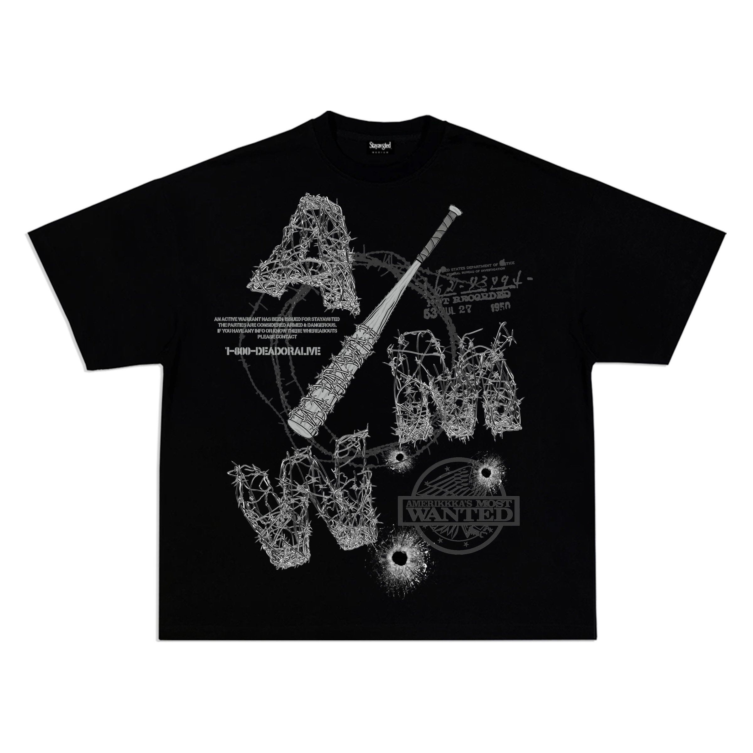 Most Wanted Tee (BLK)