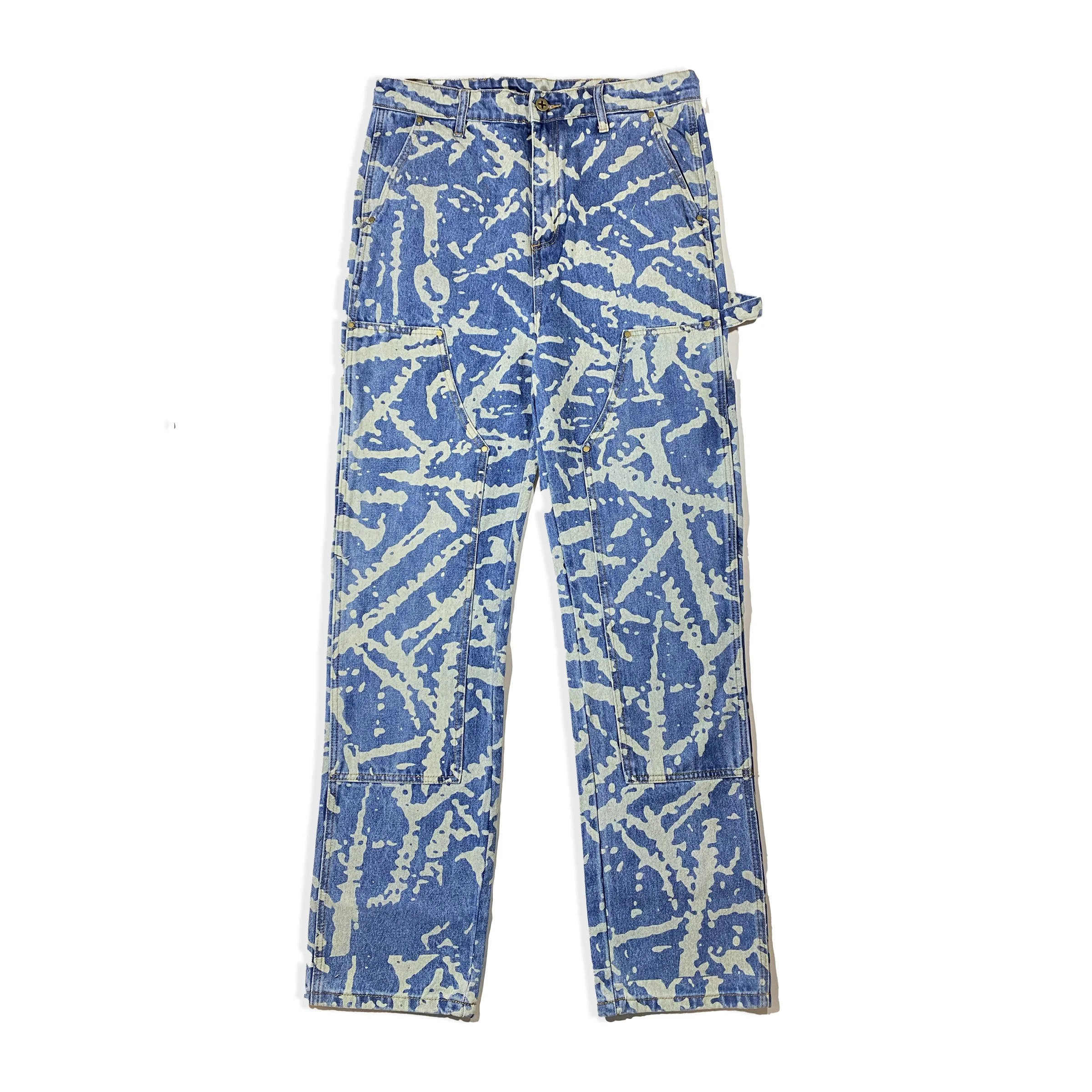 SCREWED UP DENIM PANTS