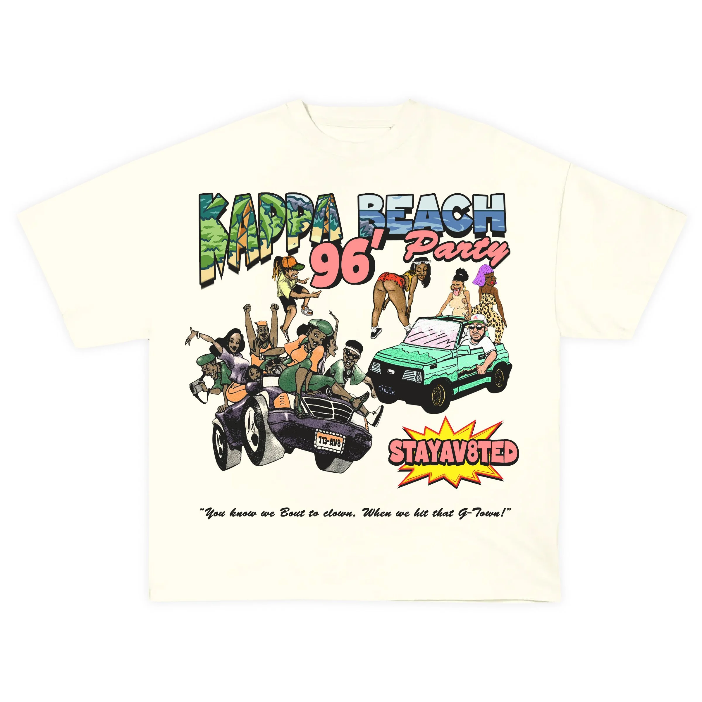 Kappa Beach Party Tee (Creme)