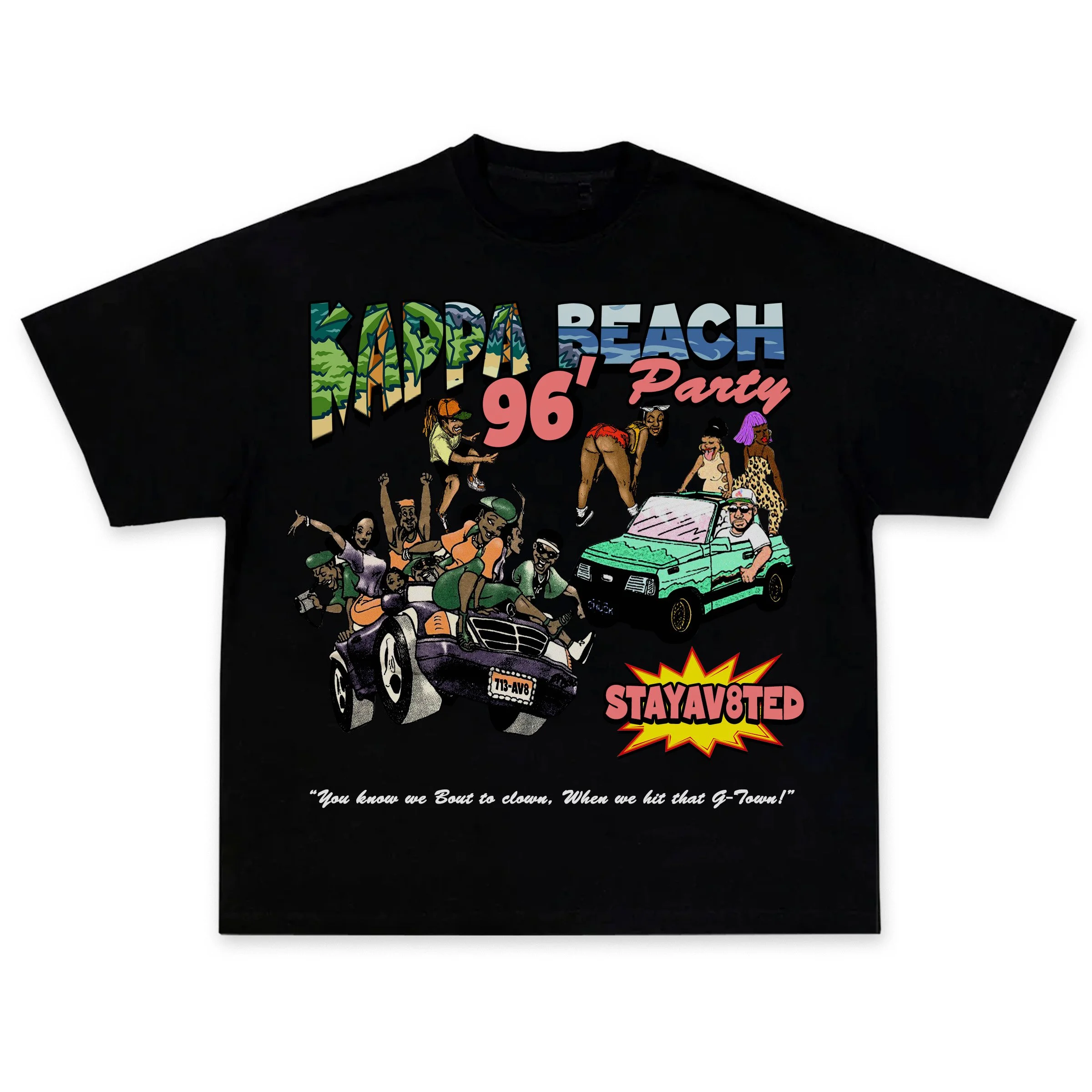 Kappa Beach Party Tee (Black)
