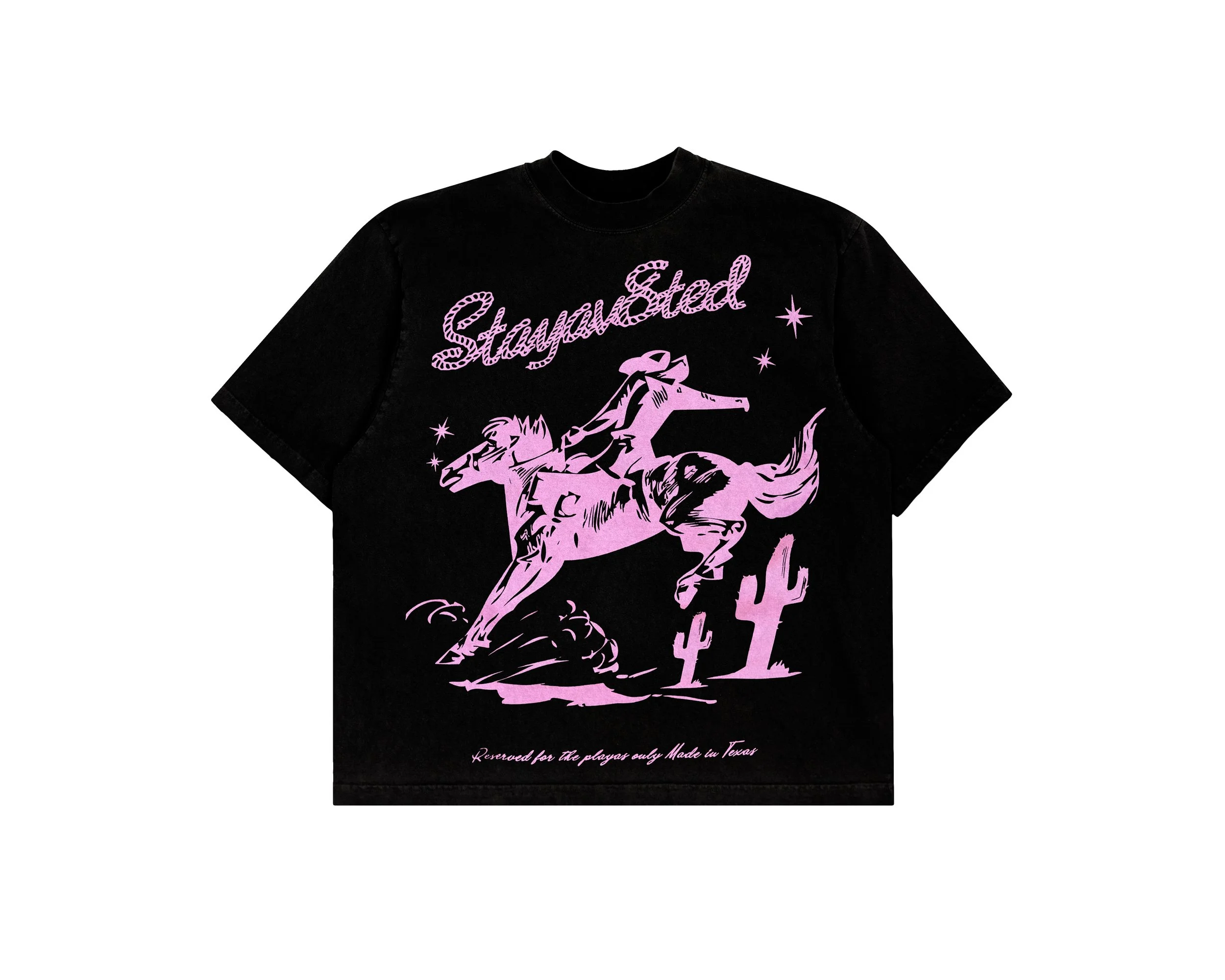 Everything in Texas Tee (BLK/PINK)