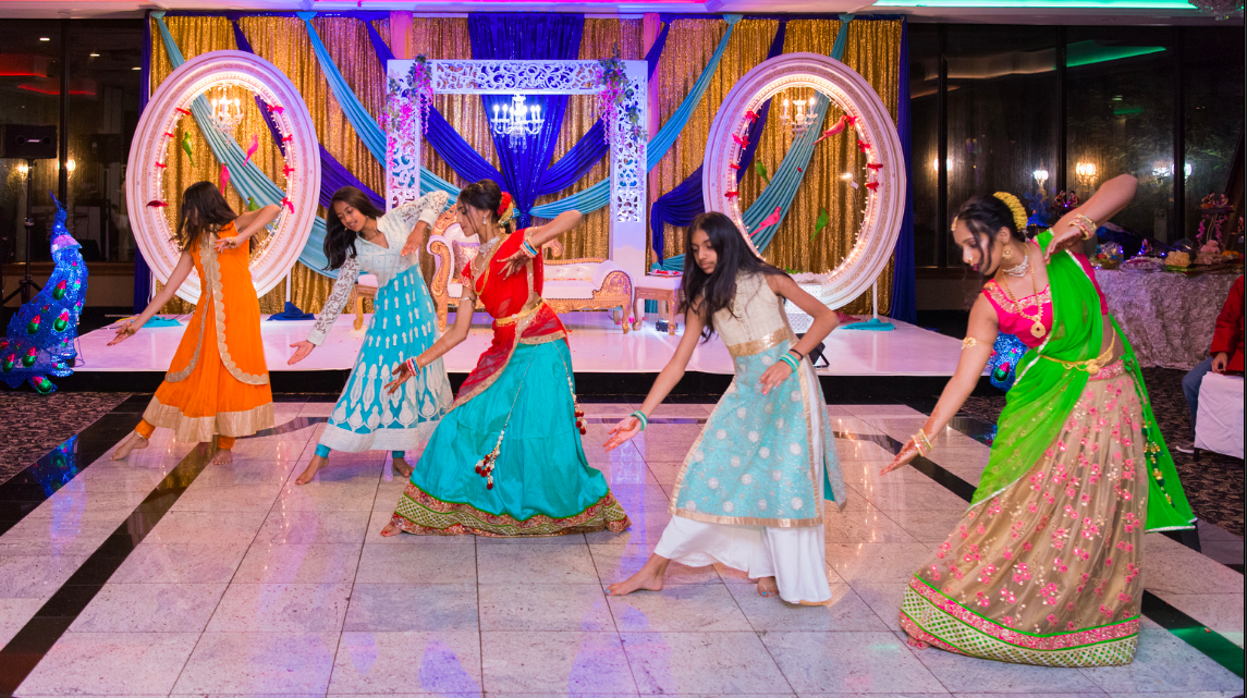 Half-Saree Function - Dance