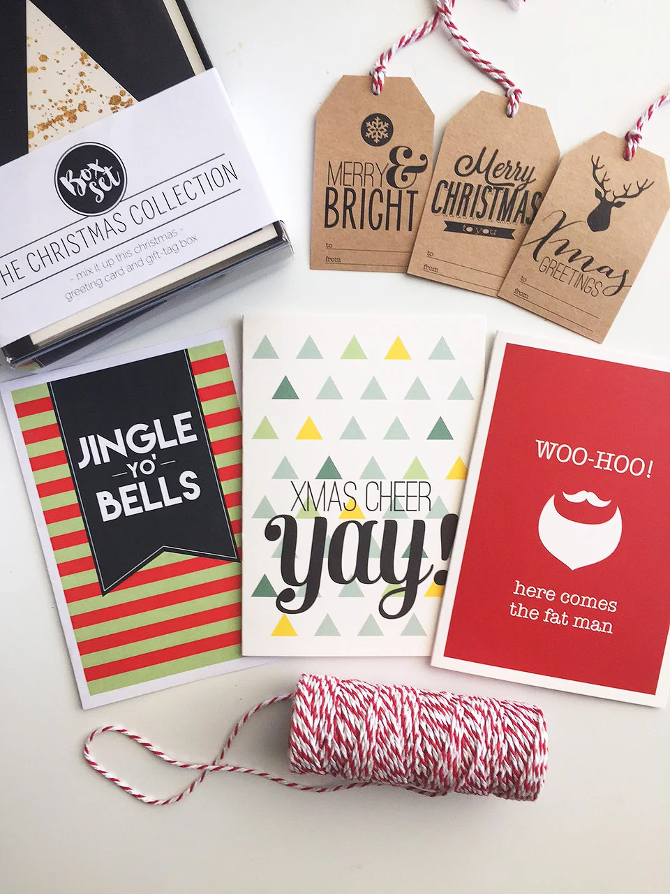 BOLDS christmas card set