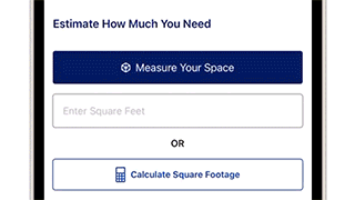 Lowe's "Measure Your Space" demo