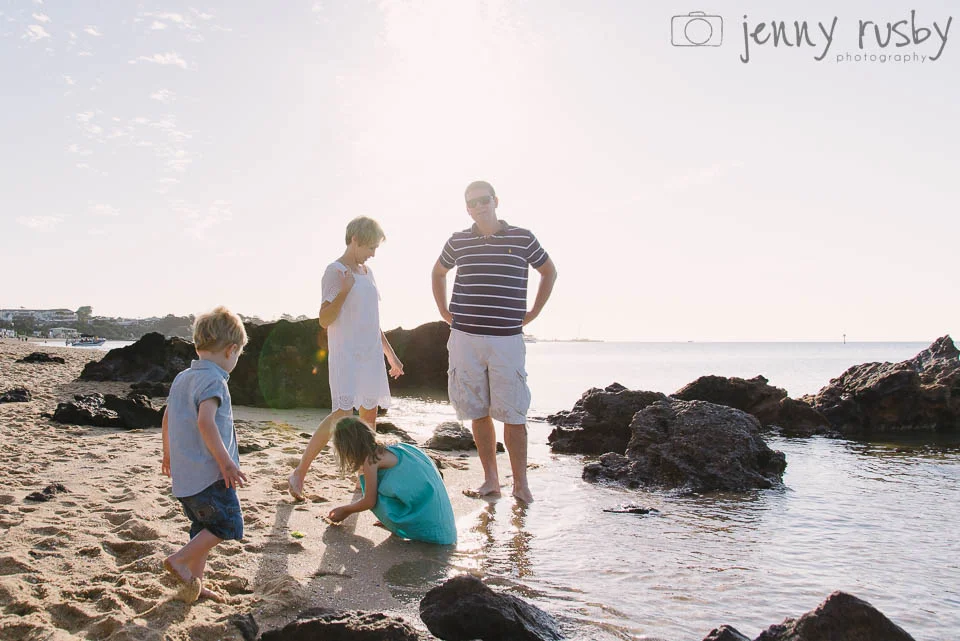 nick & rachael's family session | mornington peninsula family photographer