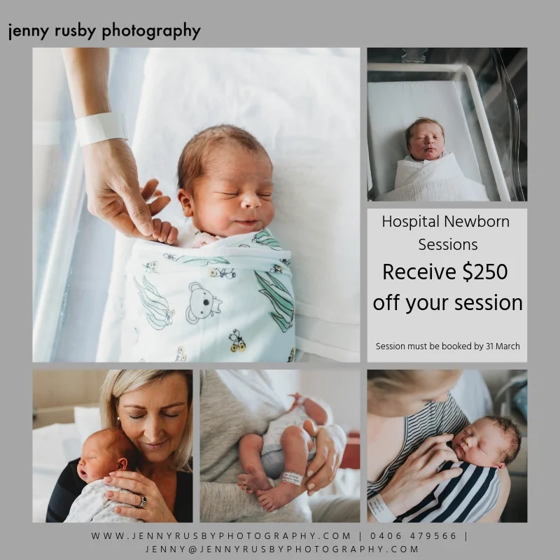 Hospital Newborn Sessions