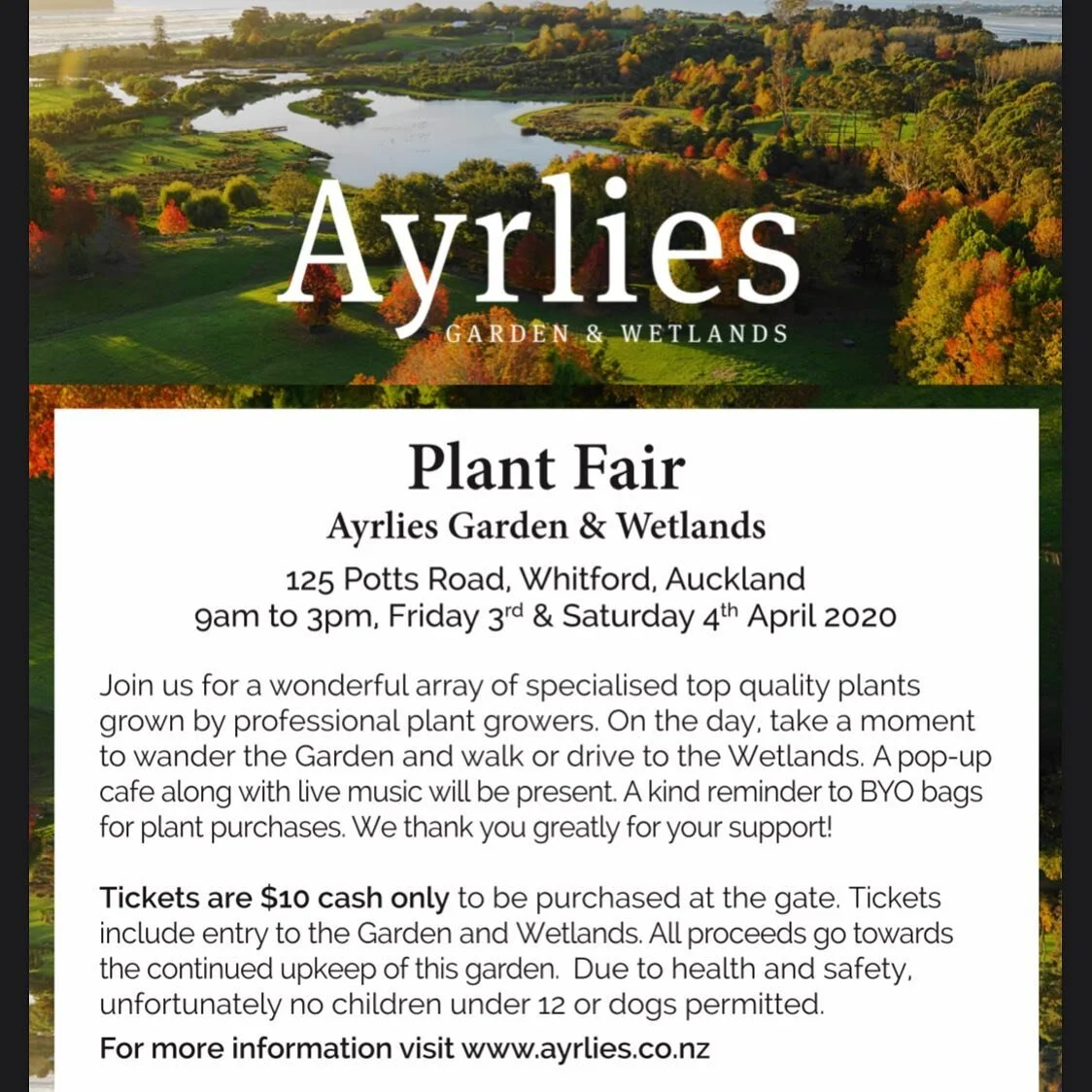 Save this date plant fiends! Not to be missed plant fair is this one.
