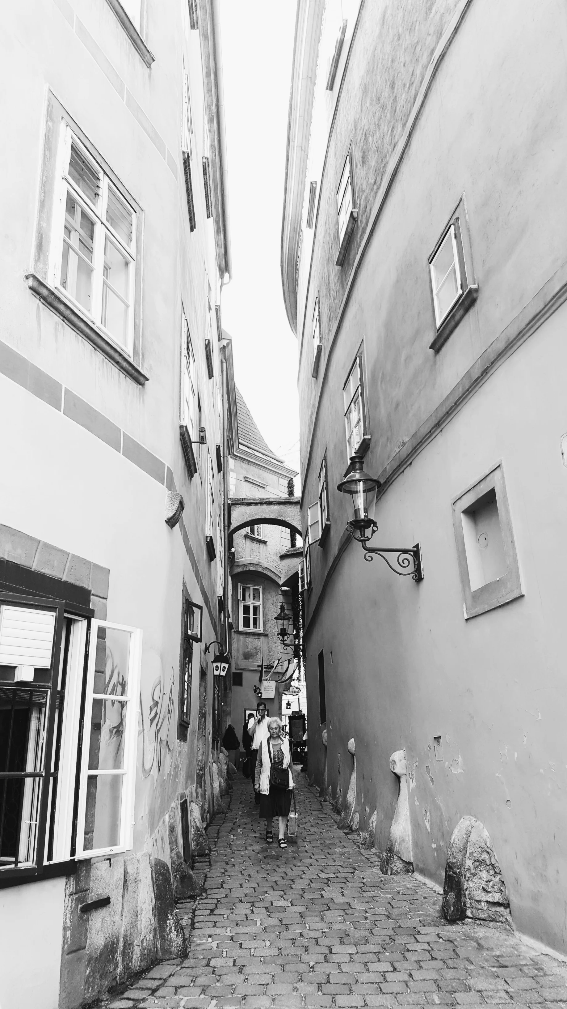 Oldest street in Vienna by Griechenbeisl,