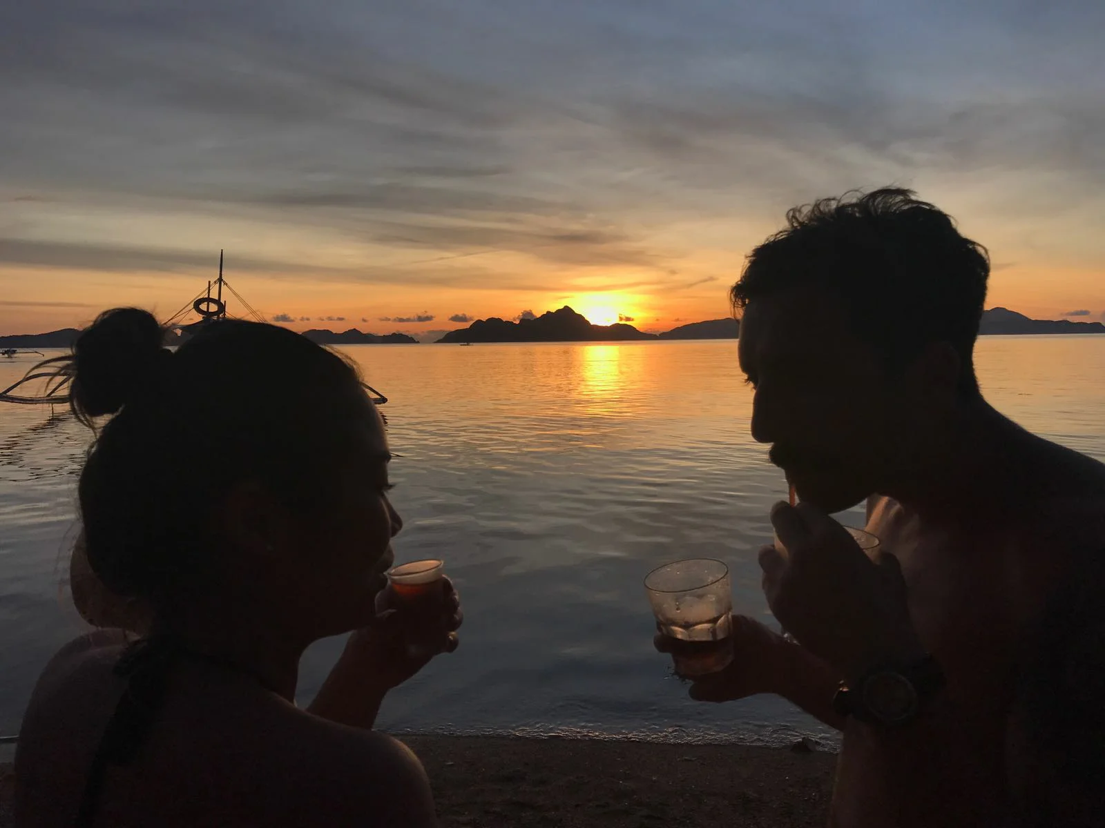 Sunset shots at Outpost Hostel