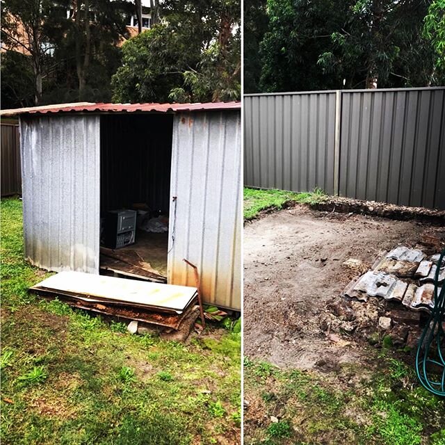 Making extra room for #socialdistancing during your #homestay ⚒🚛😷
.
.
.
#stayhome #covid19 #shed #junk #rubbishremoval #junkremoval #cleanout #todolist #toolshed #skipbinalternative #skipbin #sydney #renovation #backyard #clearout #rubbishremovalsy