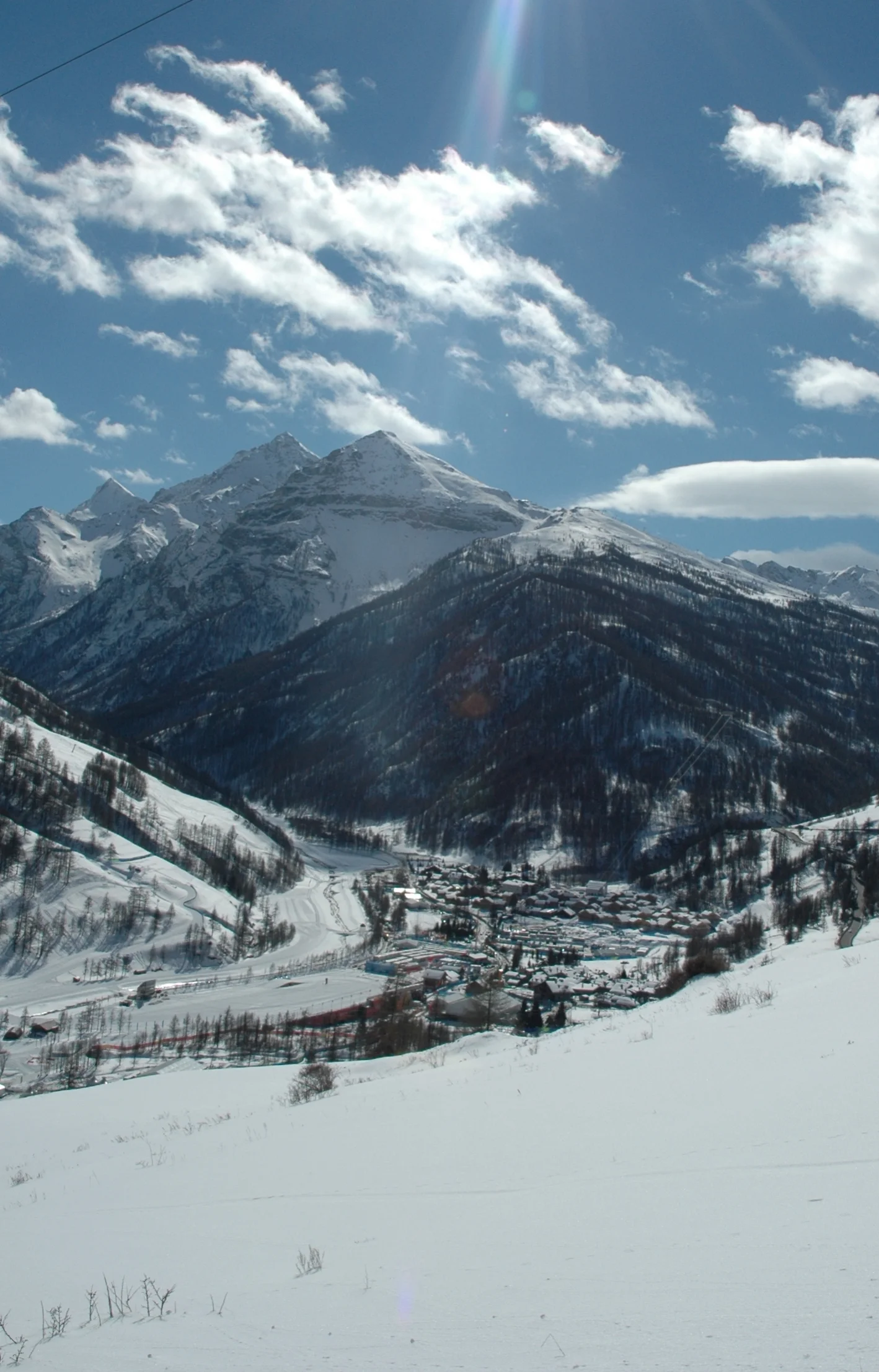 Pragelato within the Val Troncea National Park